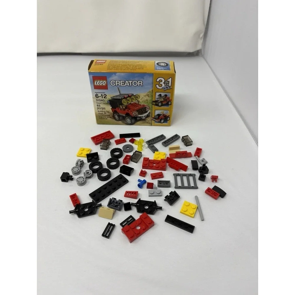 LEGO CREATOR 31040 Desert Racers 3 in 1 Vehicle Complete w/ Box & Manual, Used